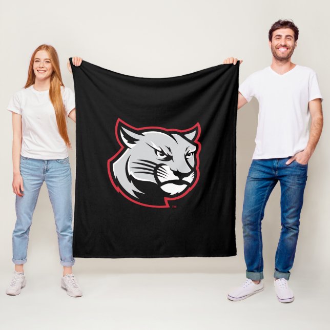 SIUE Cougars Fleecedecke (Beispiel)