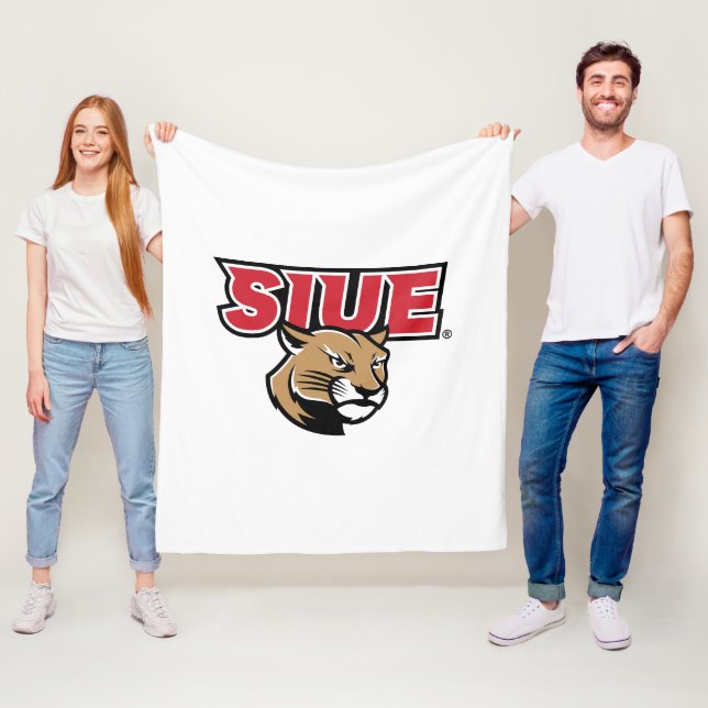 SIUE Cougars Fleecedecke (Beispiel)