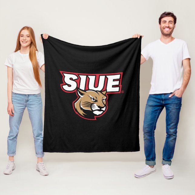 SIUE Cougars Fleecedecke (Beispiel)