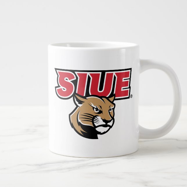 SIUE Cougars Jumbo-Tasse (Rechts)