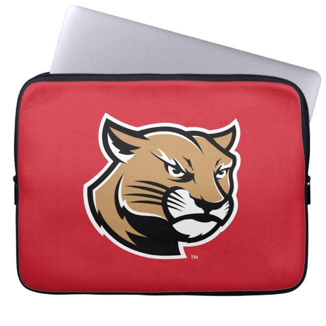 SIUE Cougars Laptopschutzhülle (Vorderseite)