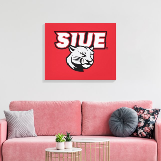 SIUE Cougars Leinwanddruck (Insitu (Wohnzimmer))
