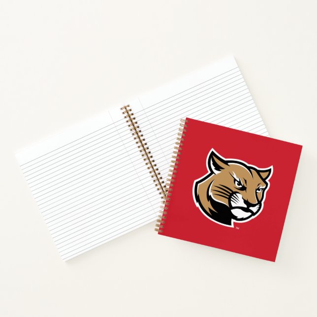 SIUE Cougars Notizbuch (Innenseite)