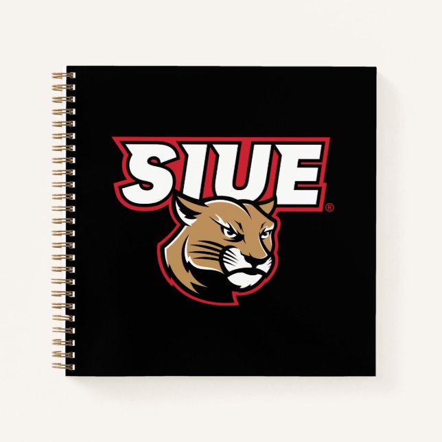 SIUE Cougars Notizbuch (Vorderseite)