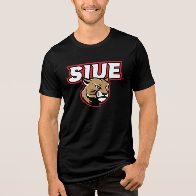 SIUE Cougars Tri-Blend Shirt (Vorderseite)