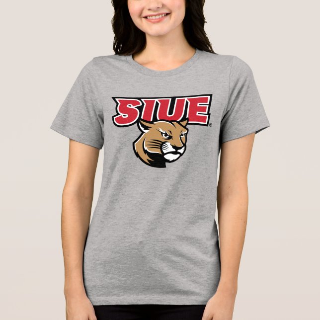 SIUE Cougars Tri-Blend Shirt (Vorderseite)
