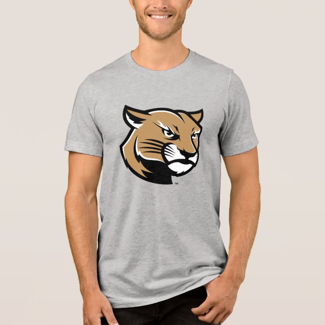 SIUE Cougars Tri-Blend Shirt (Vorderseite)