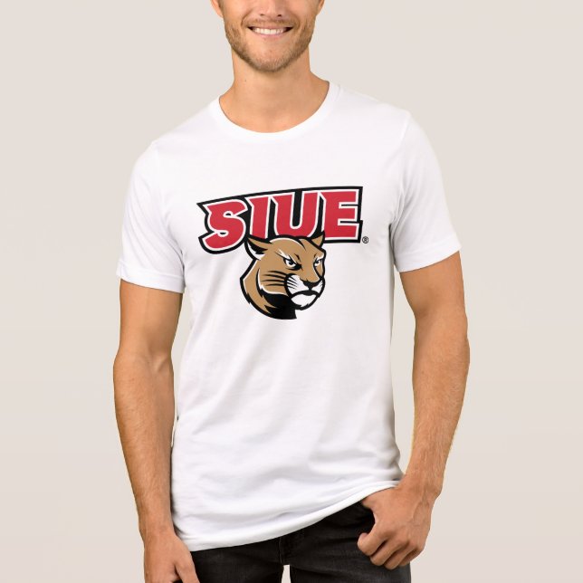SIUE Cougars Tri-Blend Shirt (Vorderseite)