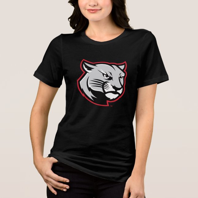 SIUE Cougars Tri-Blend Shirt (Vorderseite)