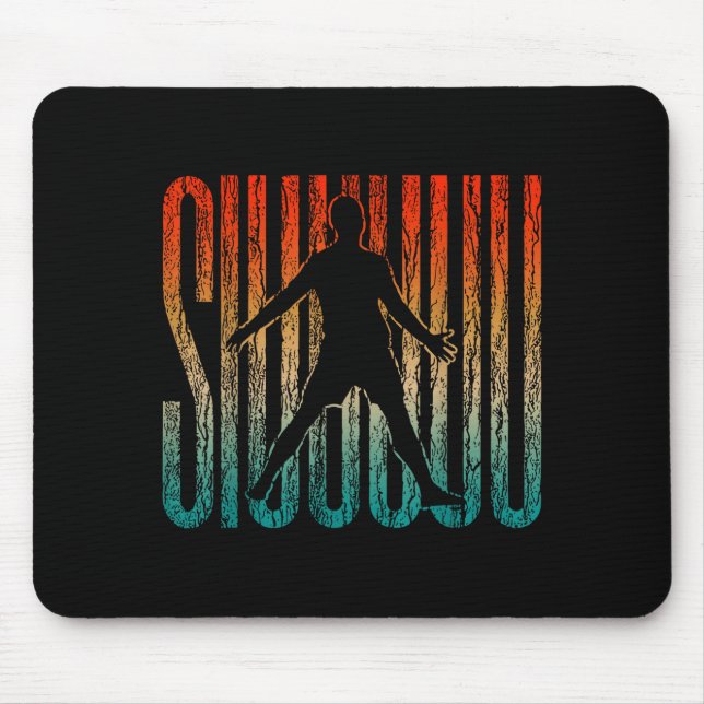 Siuuu Funny Soccer Football Boys Men Women Soccer  Mousepad (Vorne)