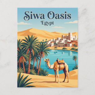 Siwa-Oase Ägypten Postkarte