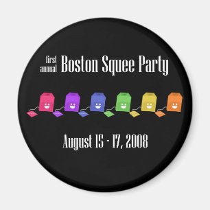 Six aimants de sacs à thé (pour des milieux