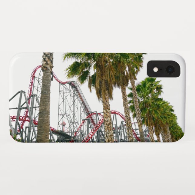 Six Flags Magic Mountain California Case-Mate iPhone Hülle (Rückseite (Horizontal))