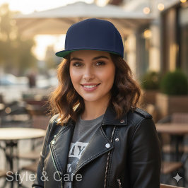 Six Panel Classic Snapback Cap Built For Bold Styl Truckerkappe