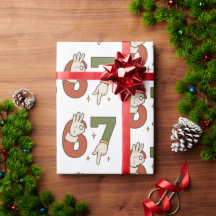 Six Seven 67 6 7 Weihnachten Santa Elf Meme