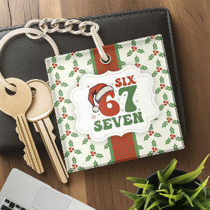 Six Seven 67 Chapeau de Père Noël Drôle Noël Xmas