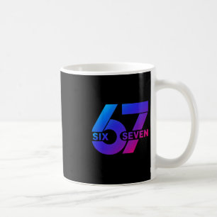 Six Seven 67 Meme Gen Alpha Slang Bysebyll Saison Kaffeetasse