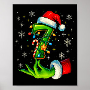 Six Seven 67 Meme Lustiges Weihnachten Paare Passe Poster