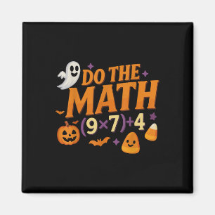 Six Seven 67 Meme Rechne es aus Halloween Alpha Ge Magnet