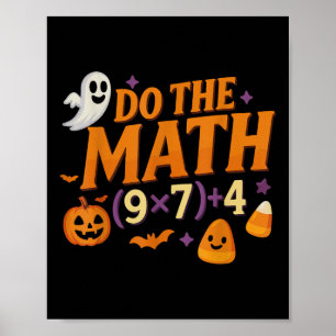 Six Seven 67 Meme Rechne Nach Halloween Alpha Gen Poster