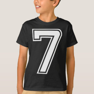 Six Seven 67 passend zur Zahl 7 Halloween Geburtst T-Shirt