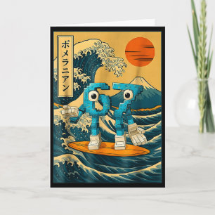 Six Seven 6-7 Japanische Große Welle vor Kanagawa Karte