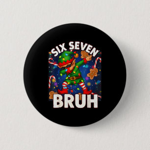 Six Seven 6 7 Lustiger Bruh Weihnachten Dabbing El Button