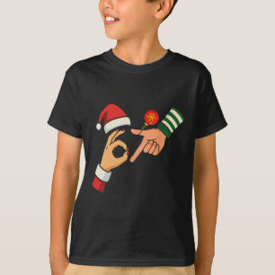 Six Seven 6 7 Meme Gen Alpha Slang 67 Weihnachten  T-Shirt