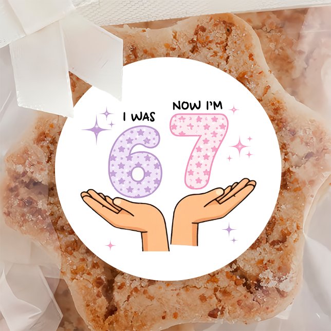 Six Seven Birthday Sticker (Créateur téléchargé)