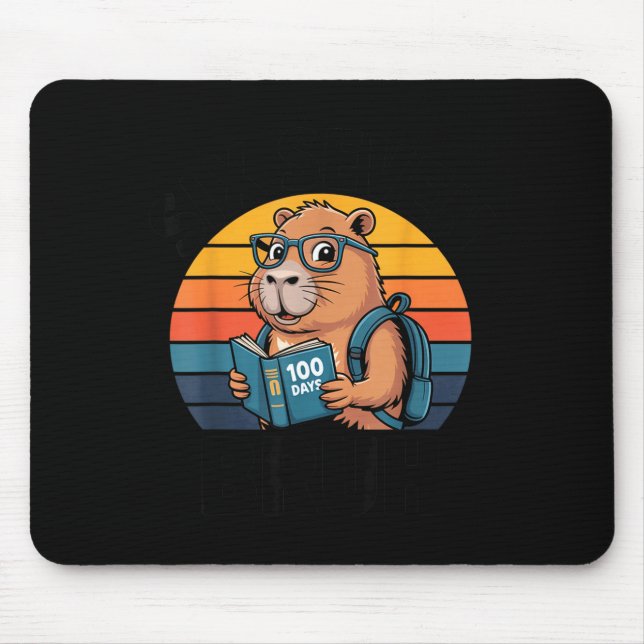 Six Seven Bruh 67 Meme Funny 100 Days Of School Ca Mousepad (Vorne)