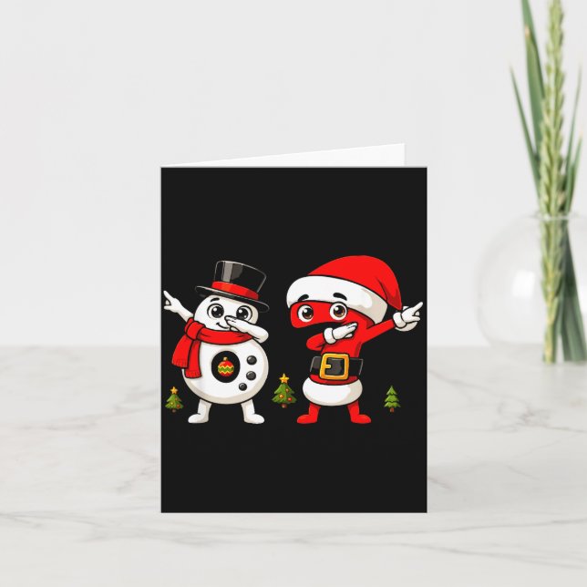 Six Seven Dabbing Cool Meme 67 Funny Dab Number  Karte (Vorderseite)