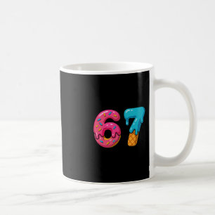 Six Seven Eis Drip Meme 67 Sport Lustig Trend Kaffeetasse