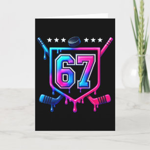 Six Seven Hockey Tröpfeln Karte