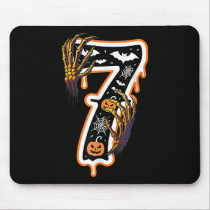 Six Seven Meme 6 7 67 Halloween Erntedankfest Paar Mousepad