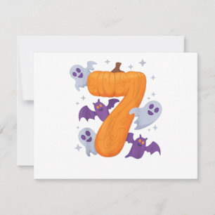 Six Seven Meme 6 7 Halloween Kostümcouch Feiertagskarte
