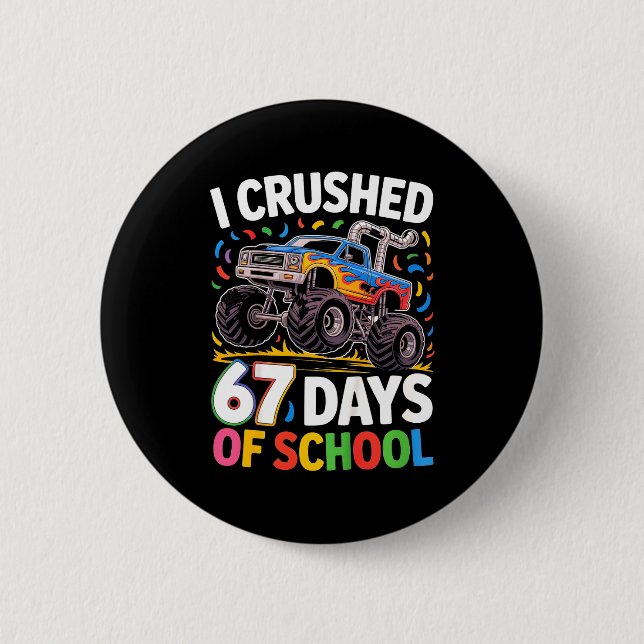 Six Seven Meme Boys Girls Kids  Button (Vorderseite)