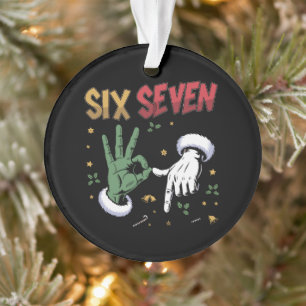 Six Seven Meme Drôle Moyen Type Noël Viral 6 7
