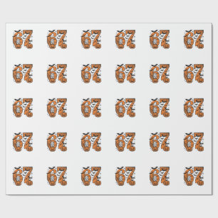 Six Seven Meme Halloween 67 Mason Spooky Geschenkpapier