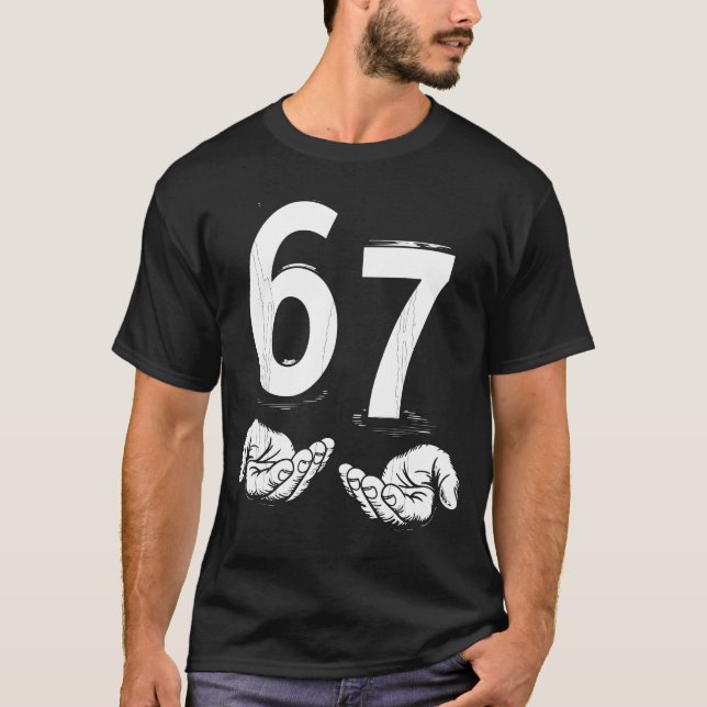 Six Seven Png T-Shirt (Vorderseite)