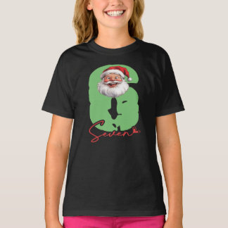 Six Seven Santa, Funny Matching T-Shirt