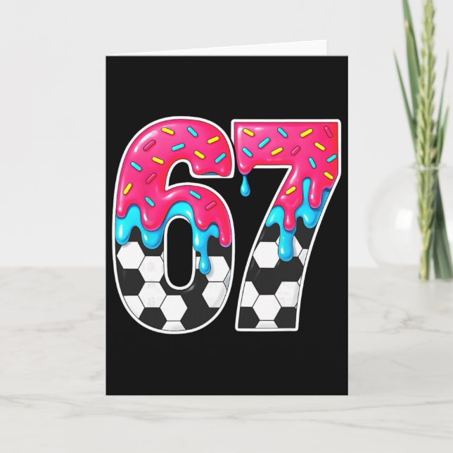 Six Seven Soccer Drip _1  Karte (Vorderseite)