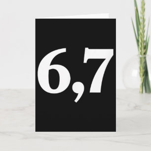 Six Seven Trending 67 Logo _2 Karte
