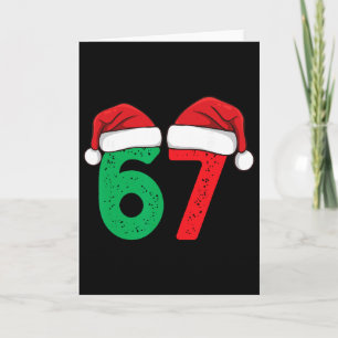 Six Seven Weihnachten 6 7 Meme Lustiges Weihnachte Karte