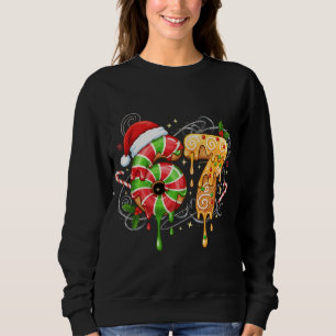 Six Seven Weihnachten Lustiger Weihnachtsmeme 6 7 Sweatshirt