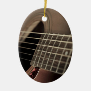 Six String Acoustic Guitar Keramikornament
