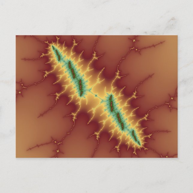 Six Stripes - Carte Postale Fractée (Devant)