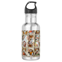 Sixine Chapel Michelangelo - Vatikan, Rom, Italien Edelstahlflasche