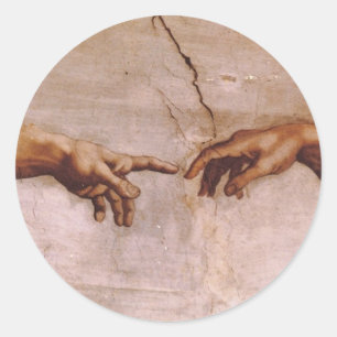 Sixine Kapelldecke Runder Aufkleber