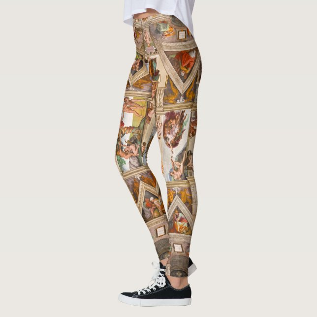 Sixine Kapelldecke von Michelangelo Leggings (Links)