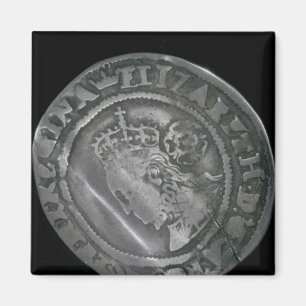 Sixpencestück Magnet